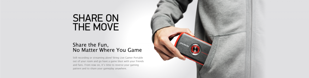 The AVerMedia Live Gamer Portable: a smidge bigger than an iPhone