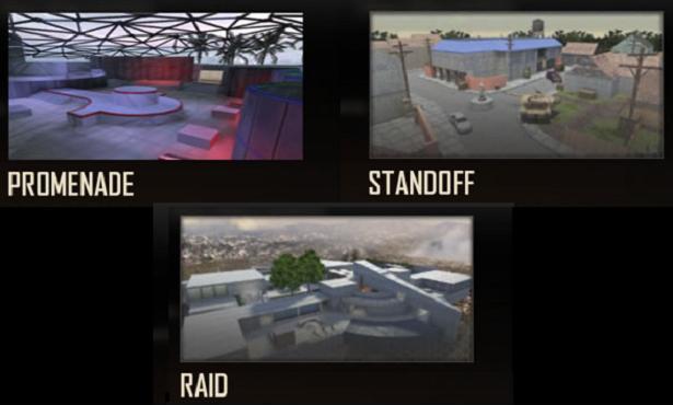 Call of Duty: Black Ops 2 - Promenade, Standoff & Raid multiplayer maps