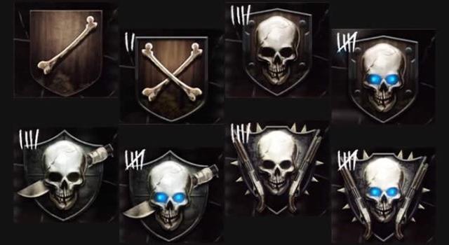 Call of Duty: Black Ops 2 Zombies - Official Rank Emblems